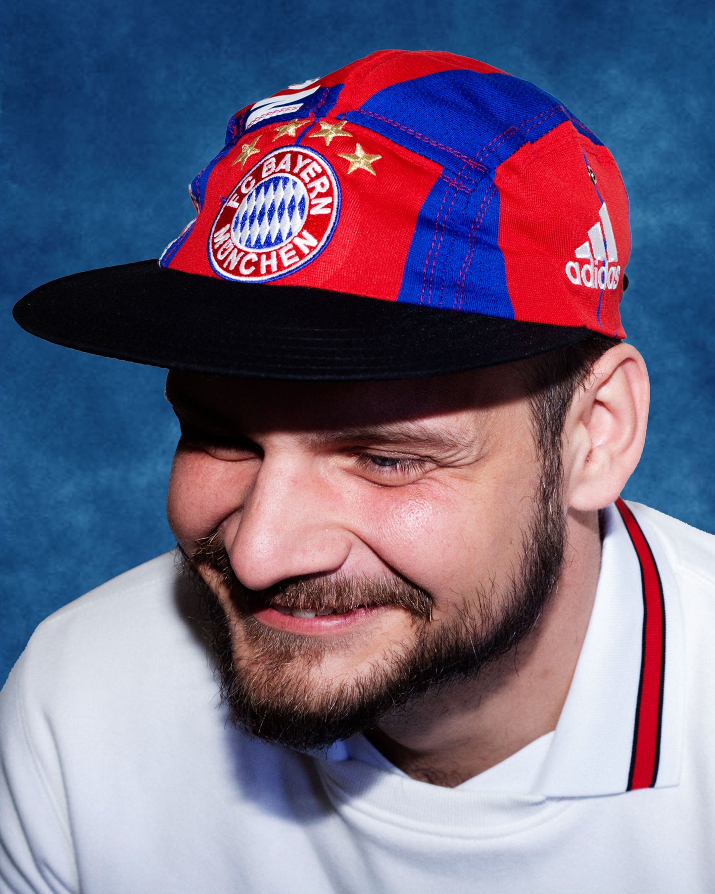 Gorra Bayern Rojo/Azul